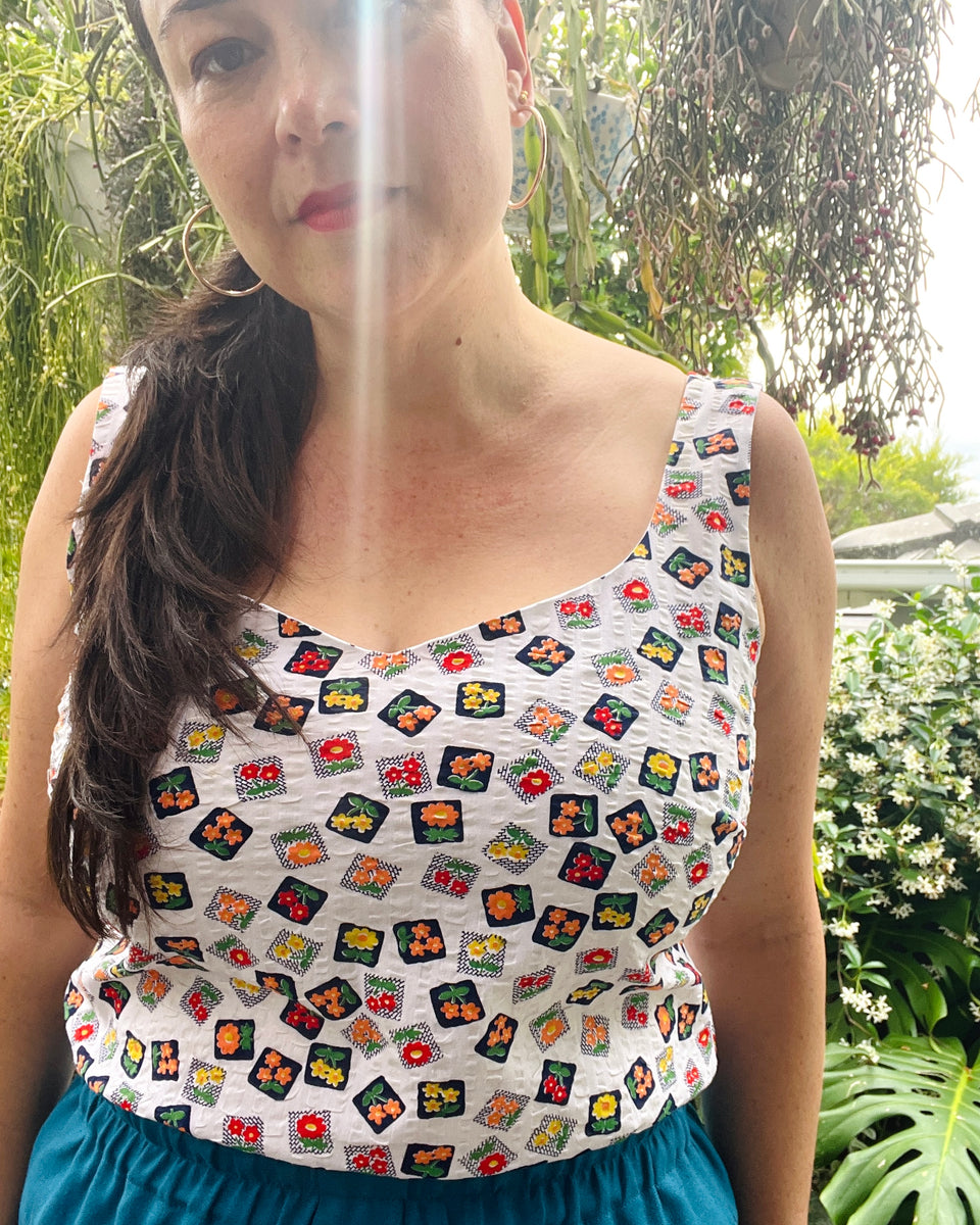 Luna Cami Top Oyster