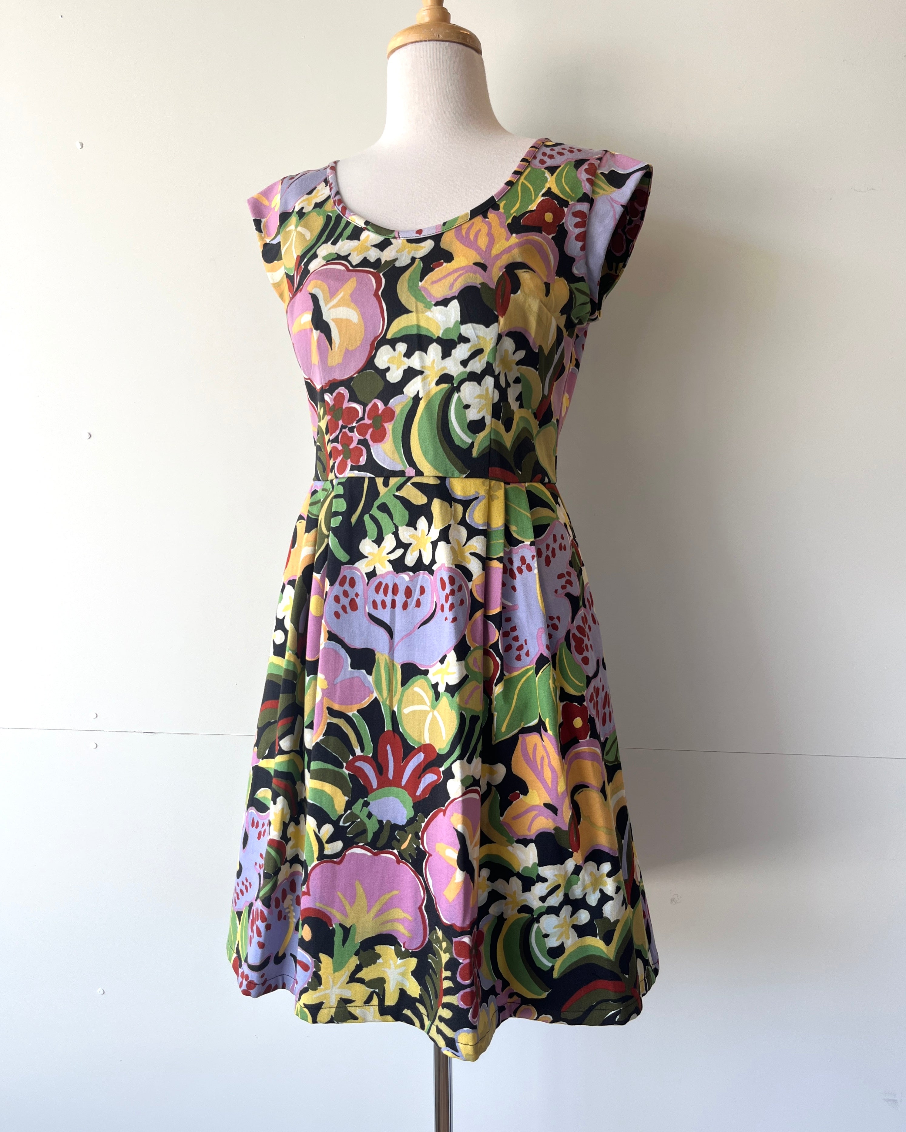 Coco Dress Vintage Night Garden 10