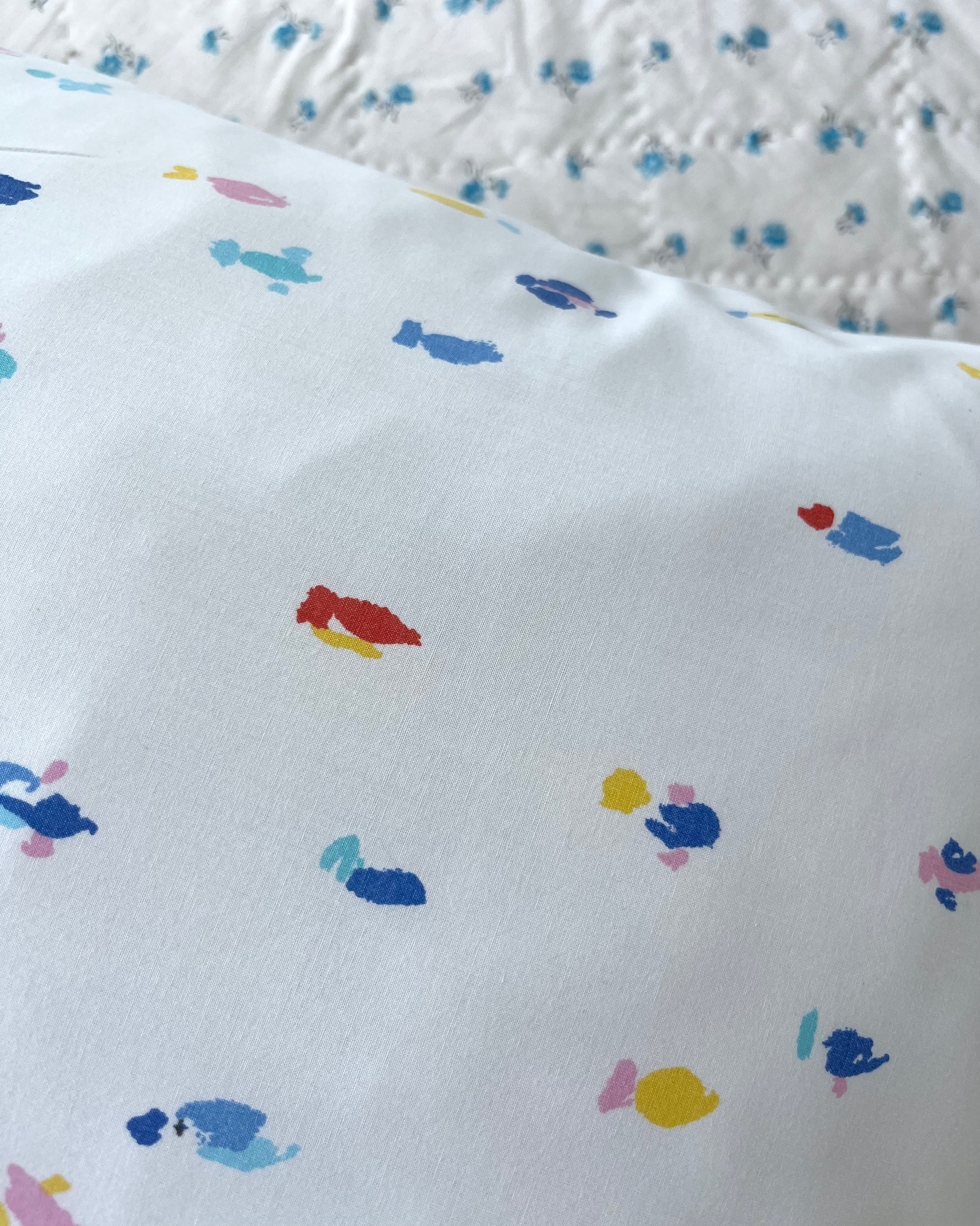 Patchwork Pillowcase Whale #1