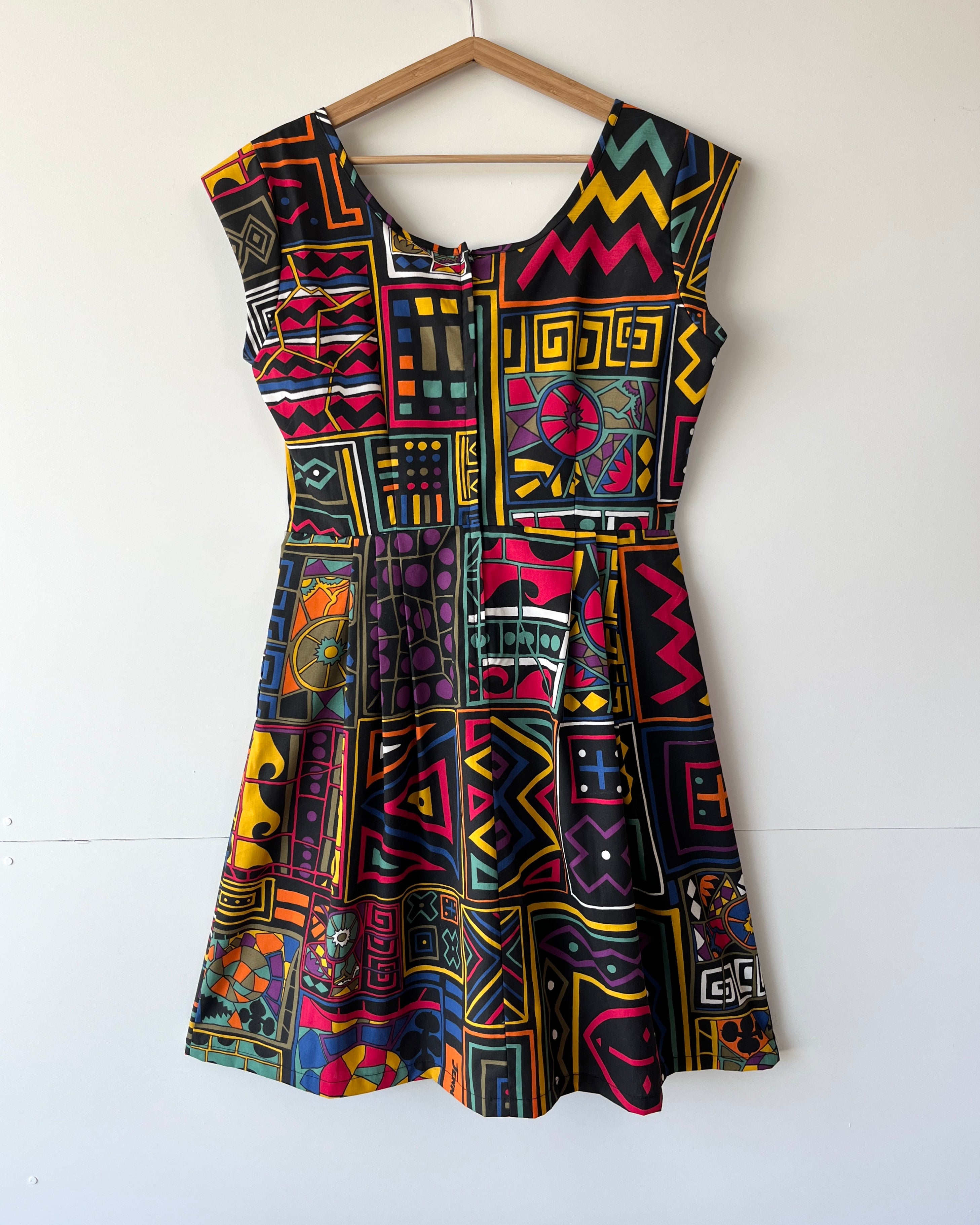 Coco Dress Vintage Jenny Kee Tribal Oz 12