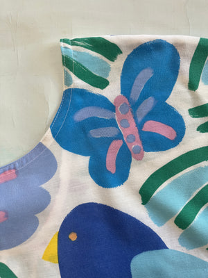 Swap Top Vintage Ken Done Birds M #2