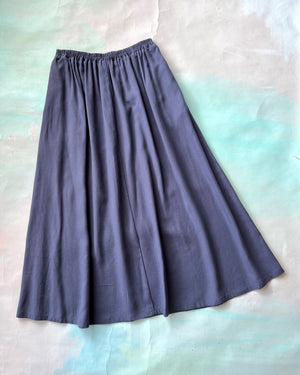 Connie Maxi Skirt Steel Blue LOW STOCK