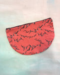 Crescent Purse Vintage Seagulls
