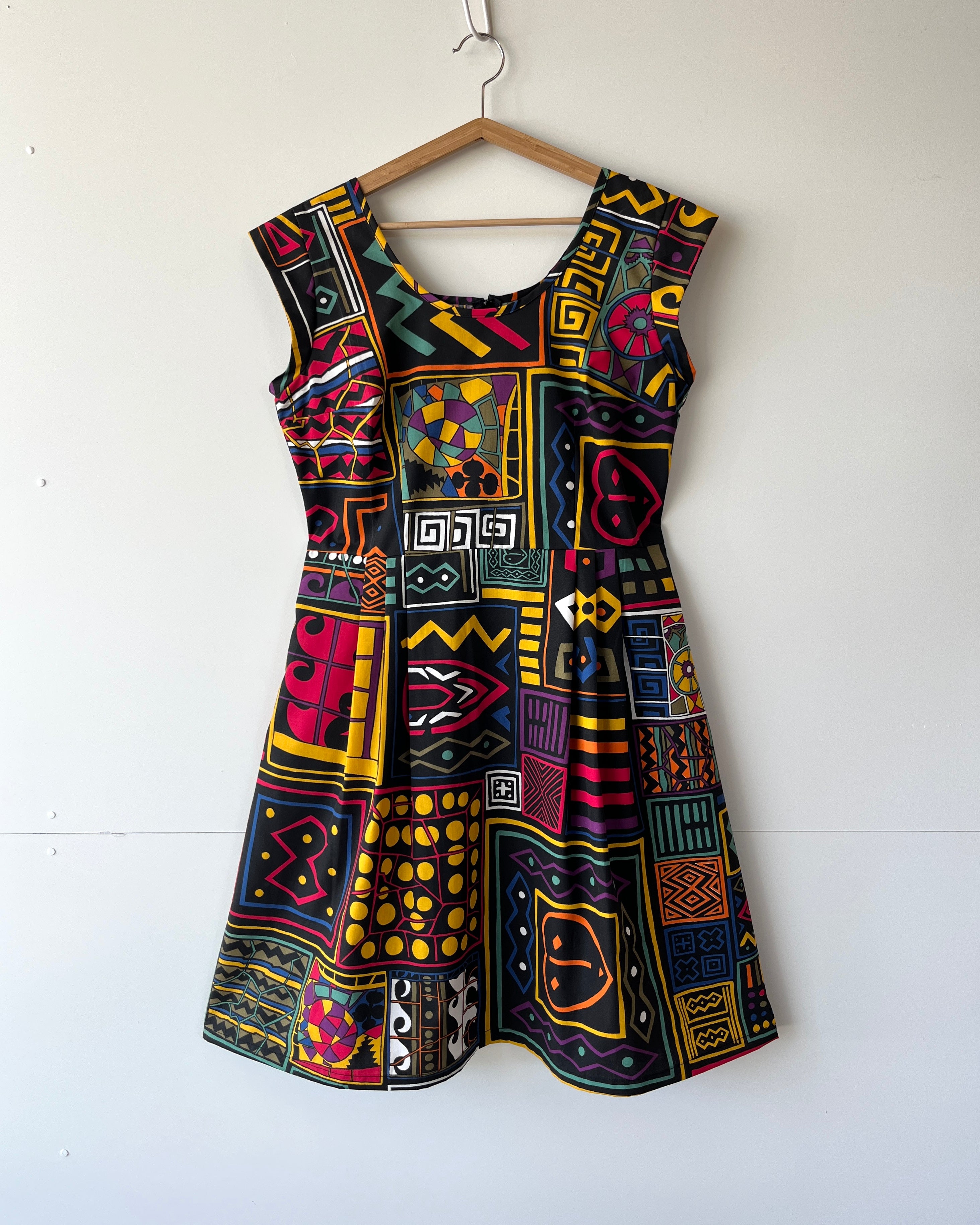 Coco Dress Vintage Jenny Kee Tribal Oz 12