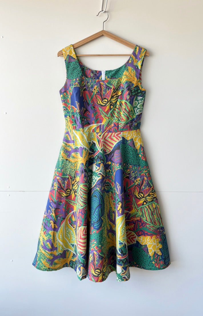 Calypso Dress Vintage Jenny Kee Reef 6, 10, 14