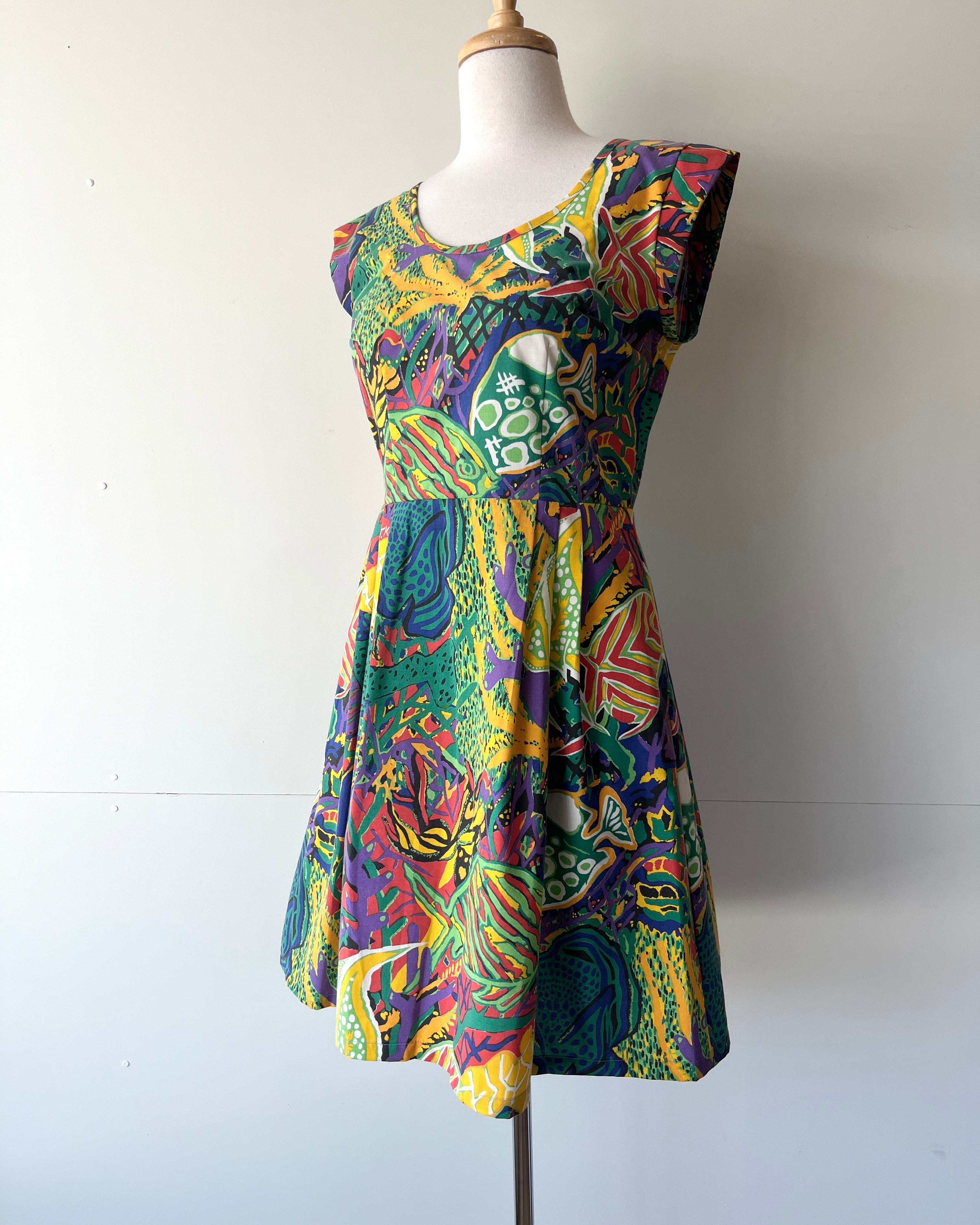 Coco Dress Vintage Jenny Kee Reef 10