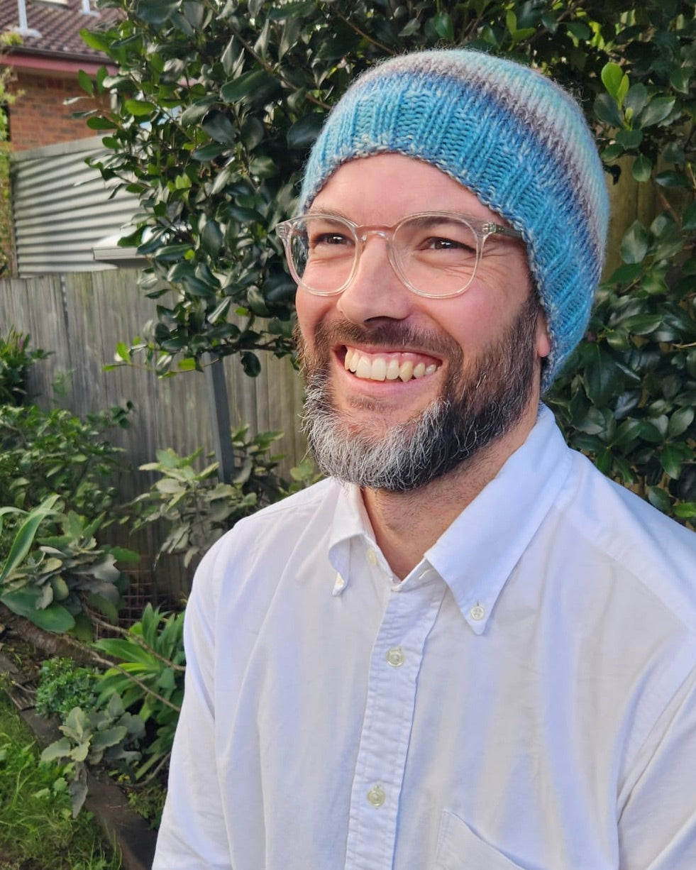 Hand Knitted Beanies Unicolour