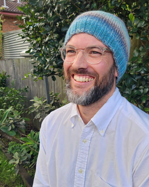 Hand Knitted Beanies Unicolour