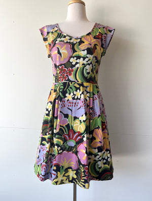 Coco Dress Vintage Night Garden 10