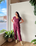 Rae Jumpsuit Mulberry