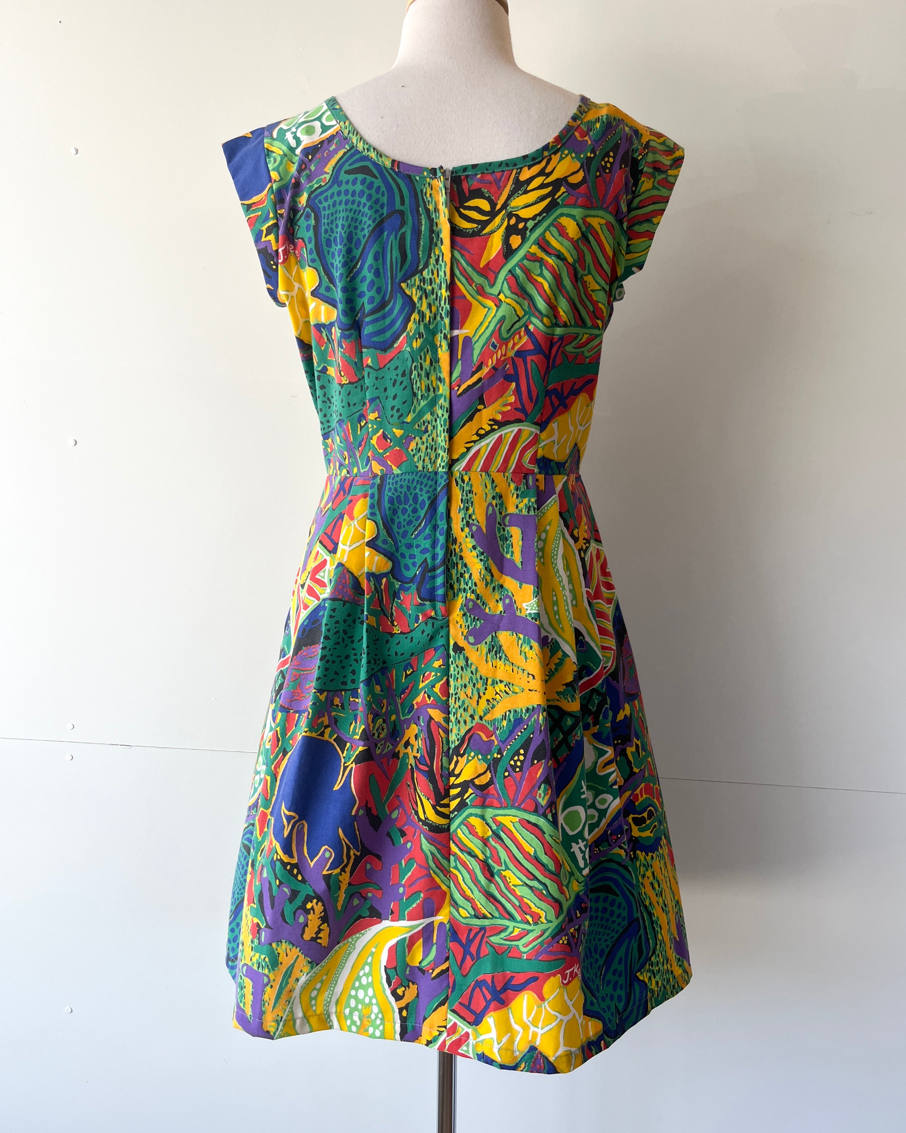 Coco Dress Vintage Jenny Kee Reef 10