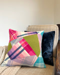 Vintage Blanket Patchwork Cushion Single FIESTA