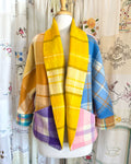 Cocoon Coat Patchwork Smarties M