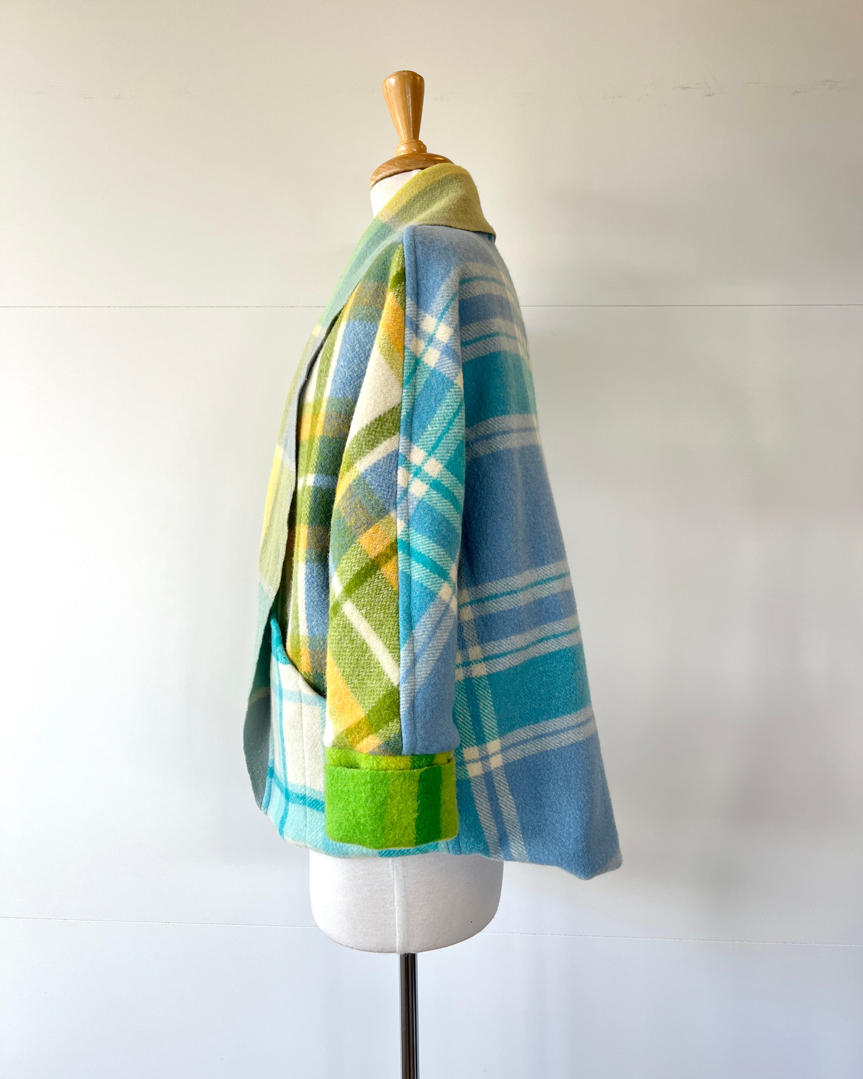 Cocoon Coat Patchwork Bouddi M