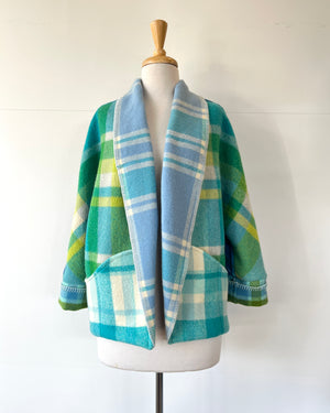 Cocoon Coat Patchwork Life Aquatic M