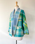 Cocoon Coat Patchwork Life Aquatic M