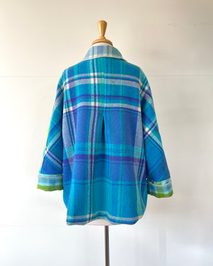 Cocoon Coat Patchwork Life Aquatic M