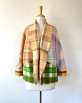Cocoon Coat Patchwork Lumber Jill M