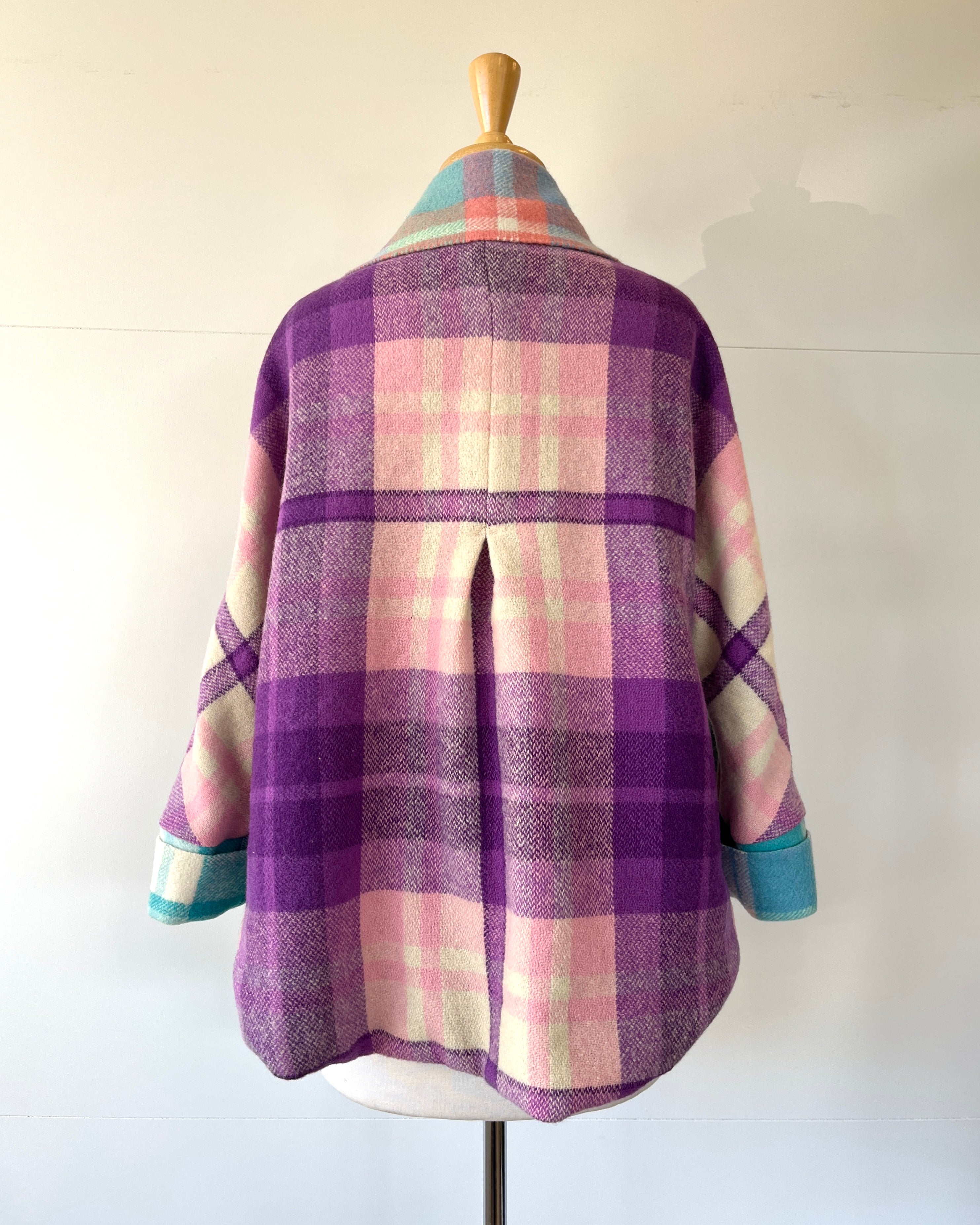 Cocoon Coat Patchwork Wizz Fizz S
