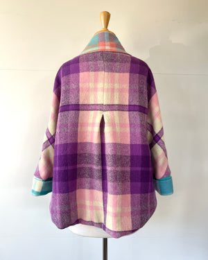 Cocoon Coat Patchwork Wizz Fizz S