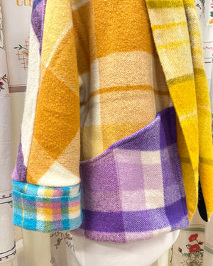 Cocoon Coat Patchwork Smarties M
