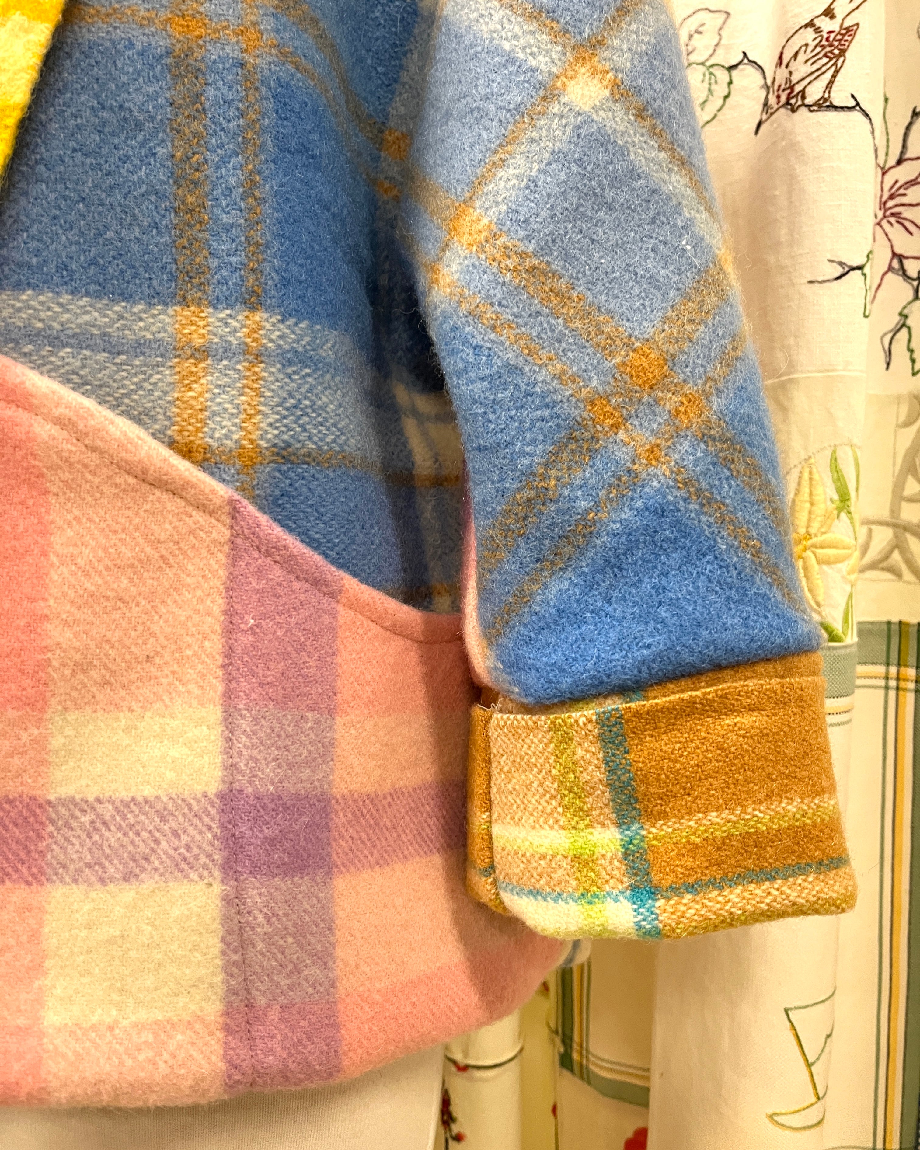 Cocoon Coat Patchwork Smarties M