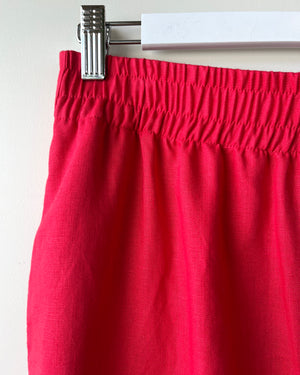 Katie Pants Neon Red