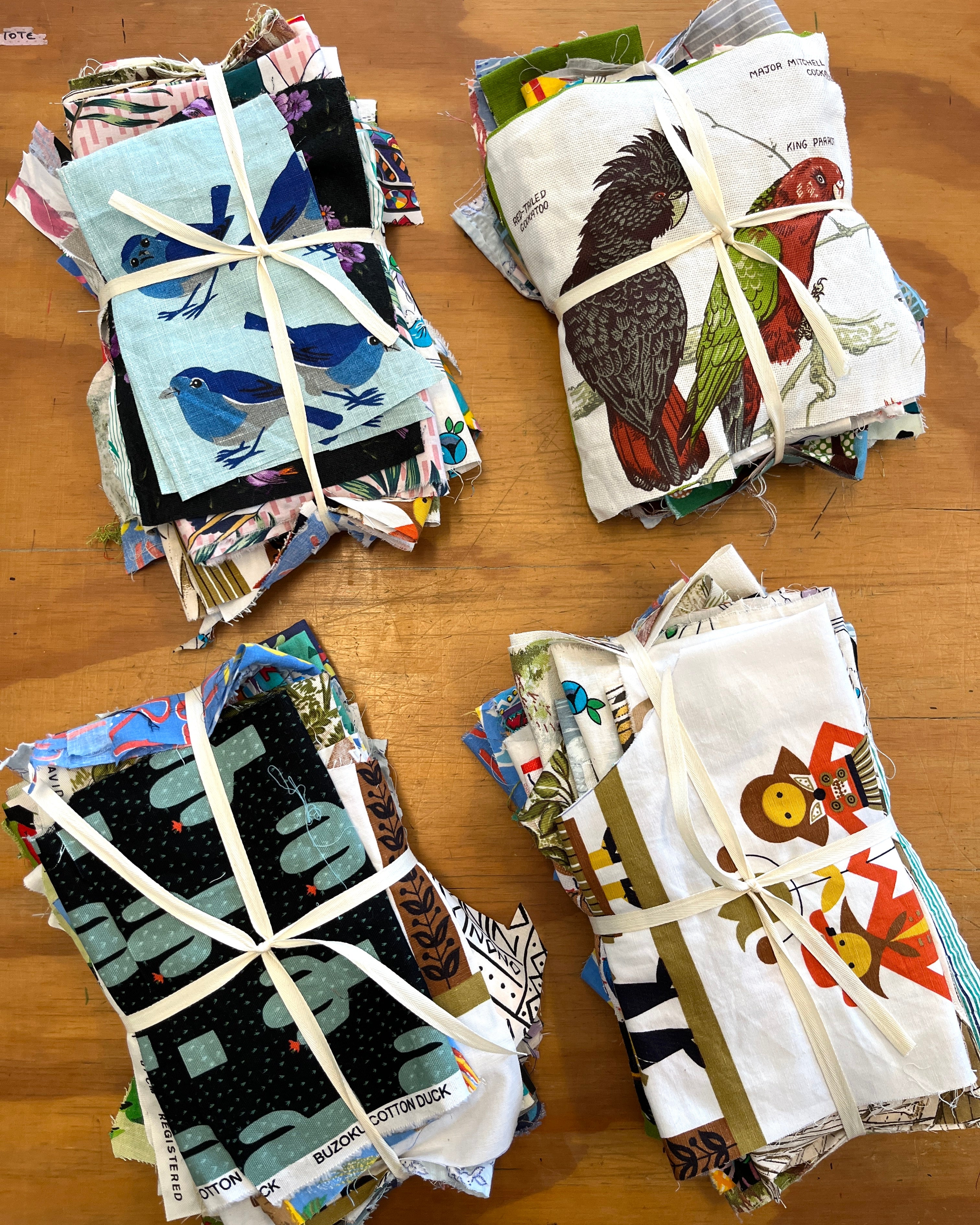 Fabric Scrap Packs NOVELTY