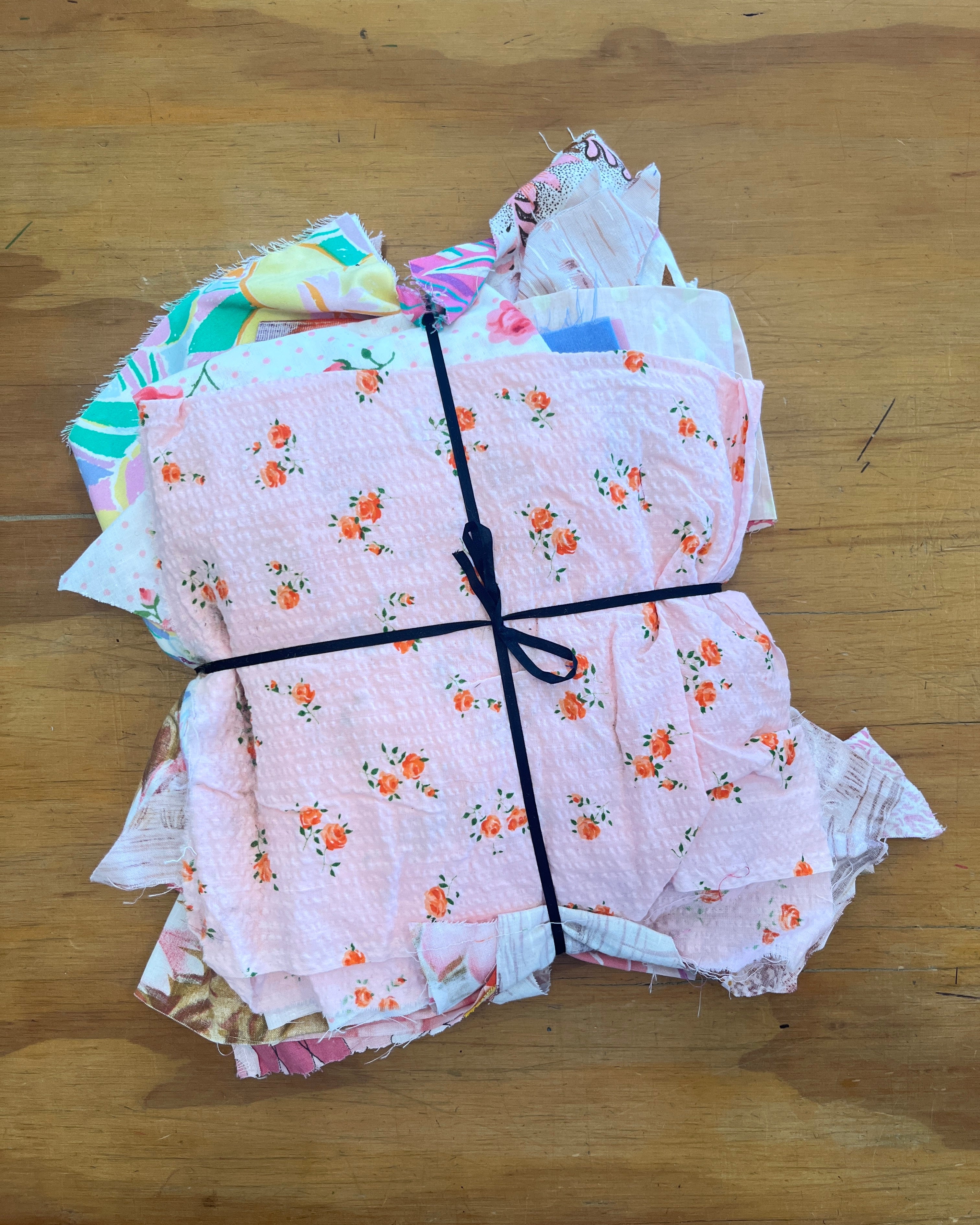 Fabric Scrap Packs PINK