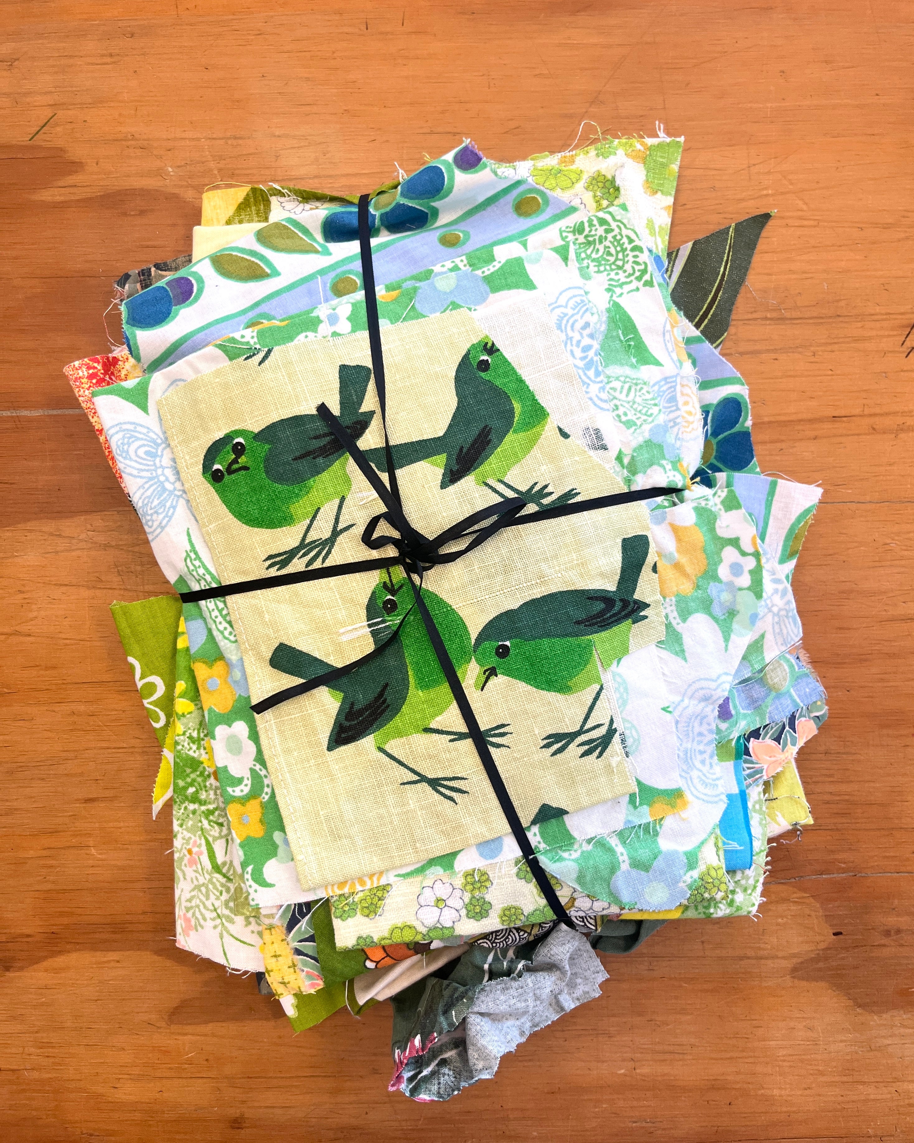Fabric Scrap Packs GREEN
