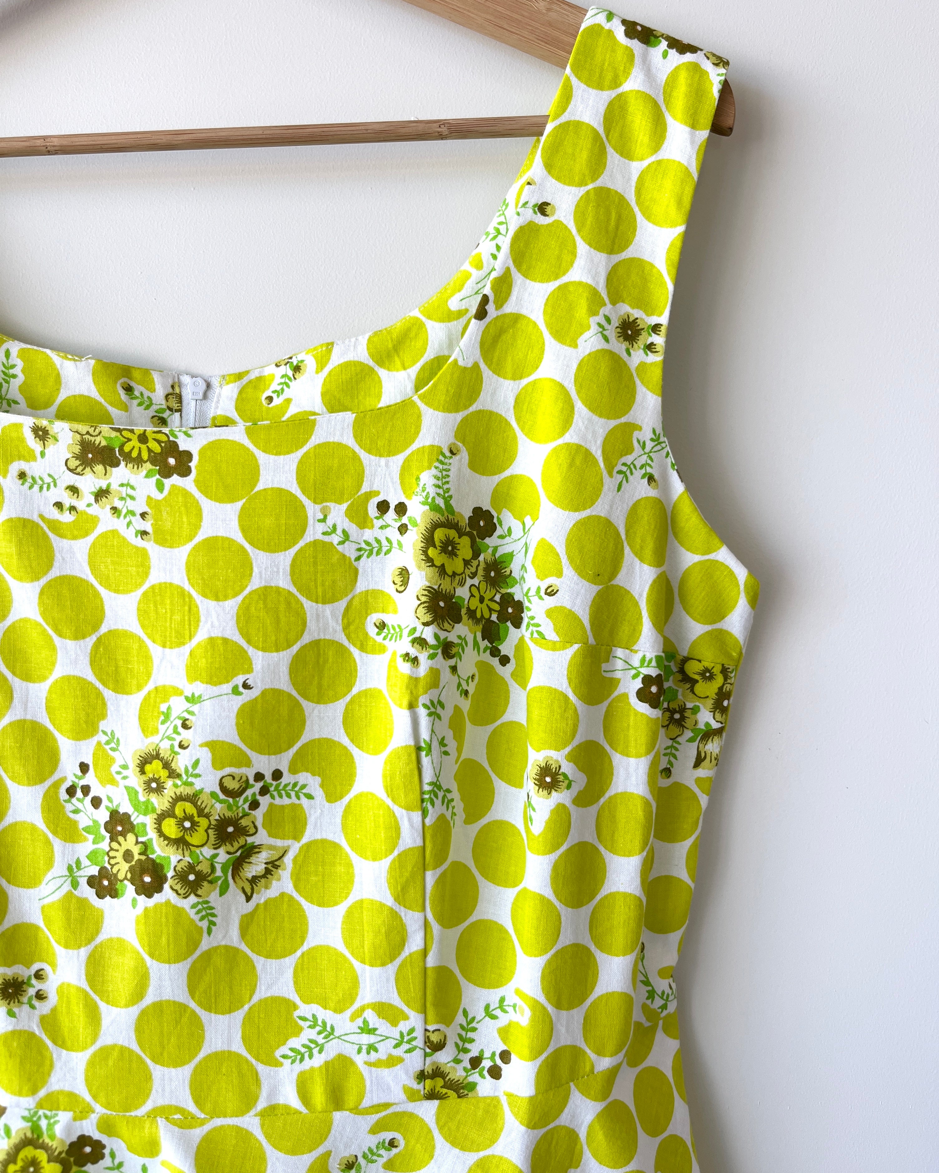 Calypso Dress Vintage Pine Lime 6