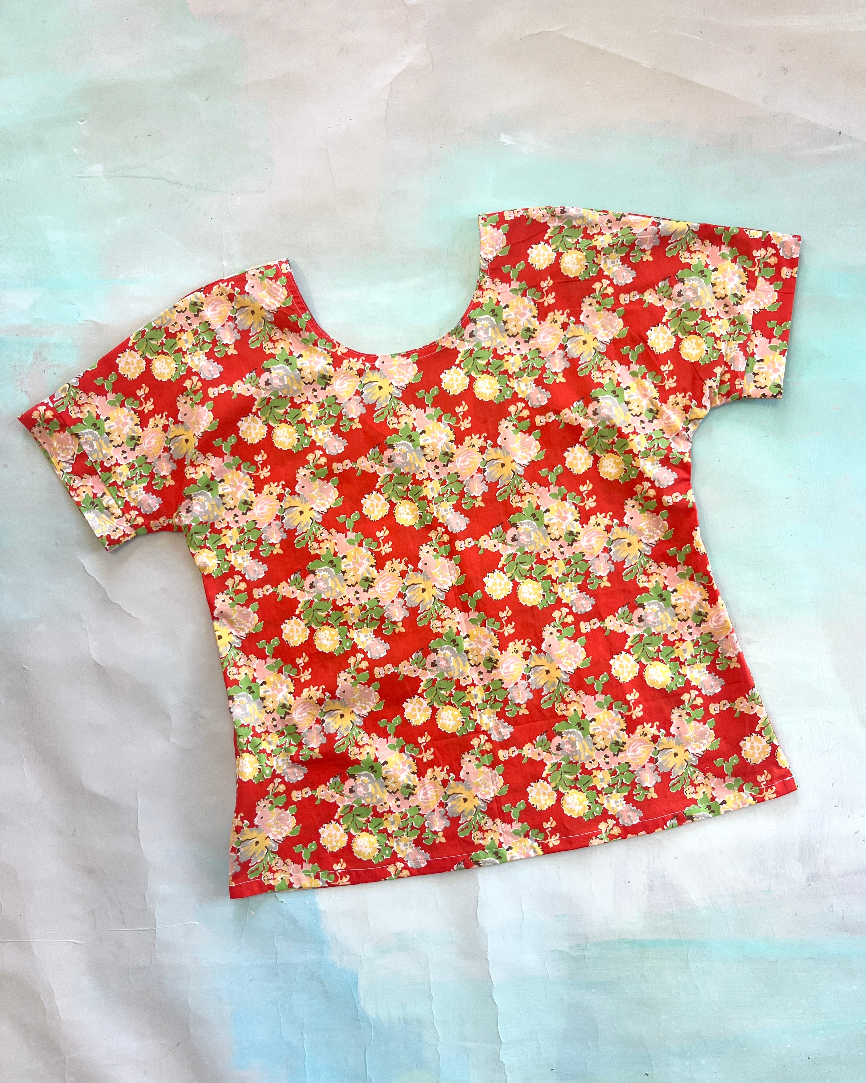 Swap Top Vintage Lucky Floral S, XL