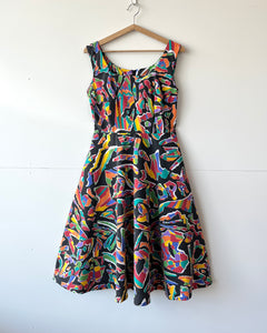 Calypso Dress Vintage Jenny Kee Opal 10, 14