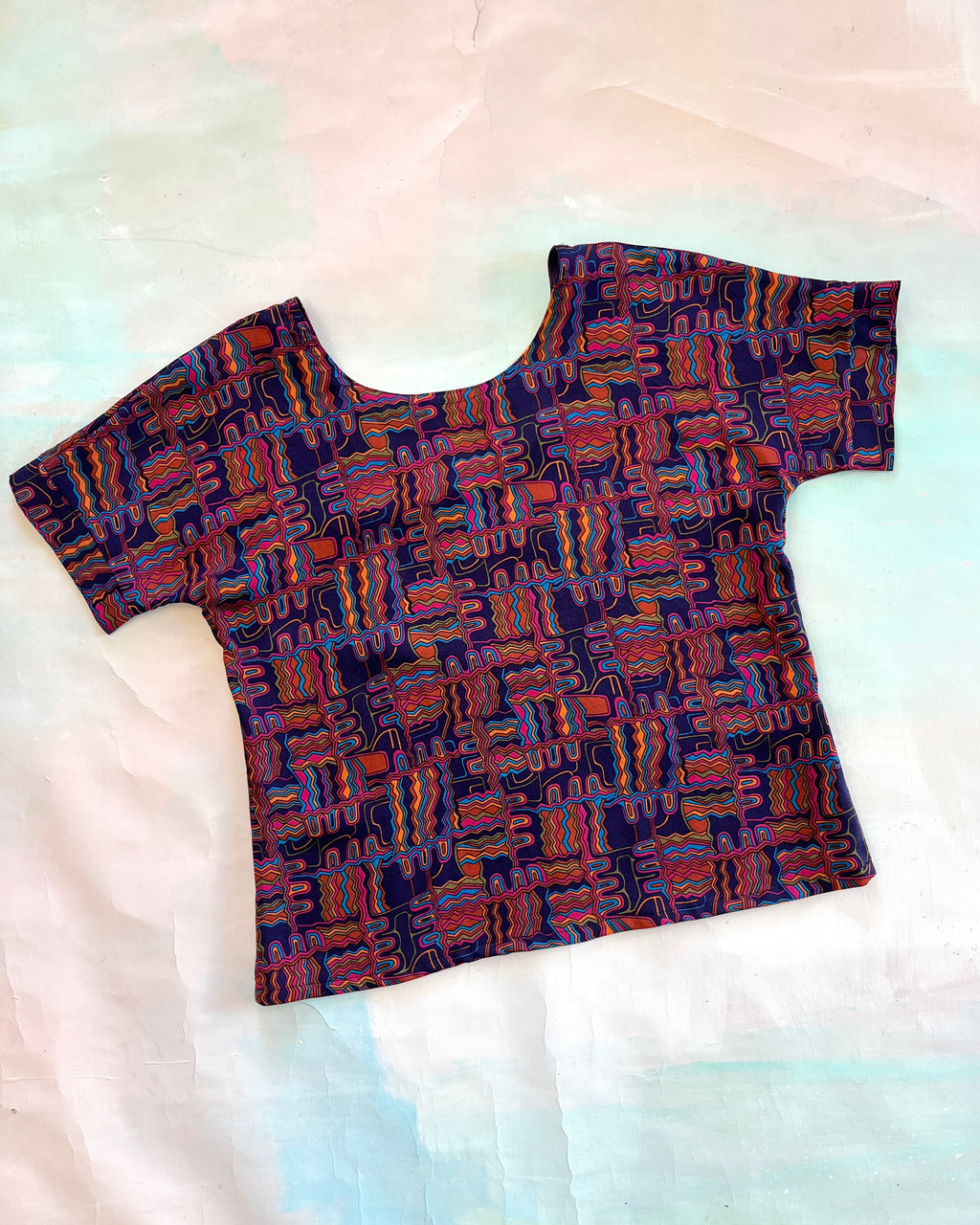 Swap Top Vintage Tribal M