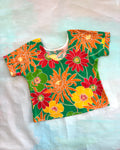 Swap Top Vintage Chrysanthemum L