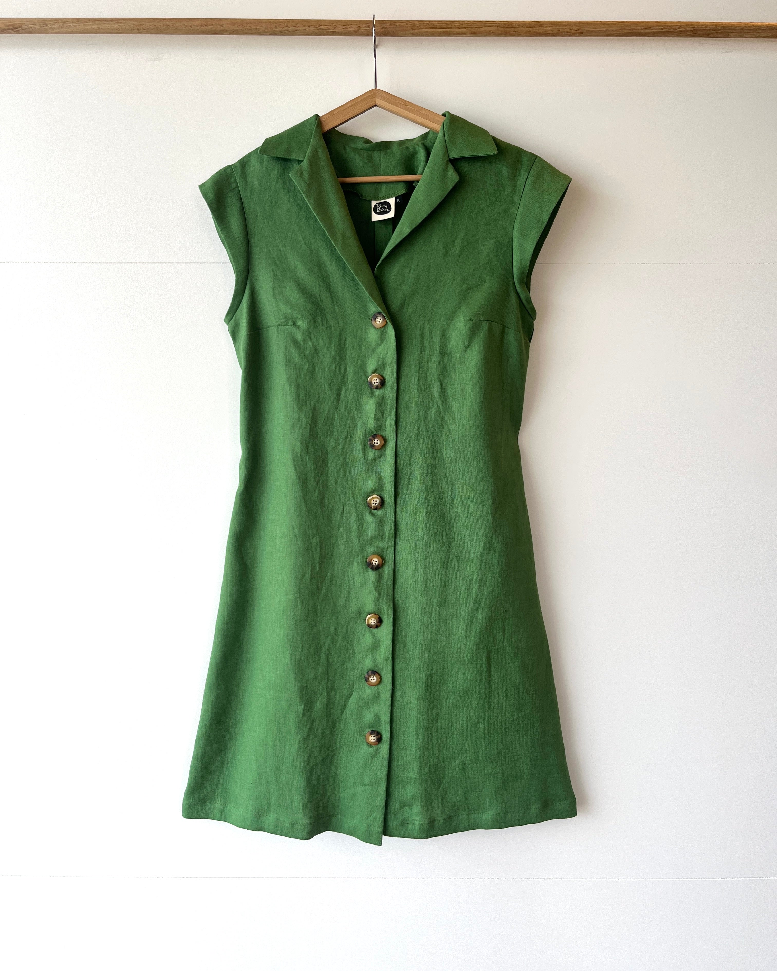 Easy Shirt Dress Seagrass
