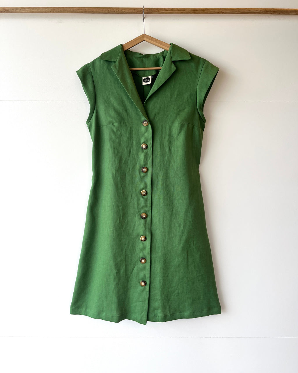 Easy Shirt Dress Seagrass