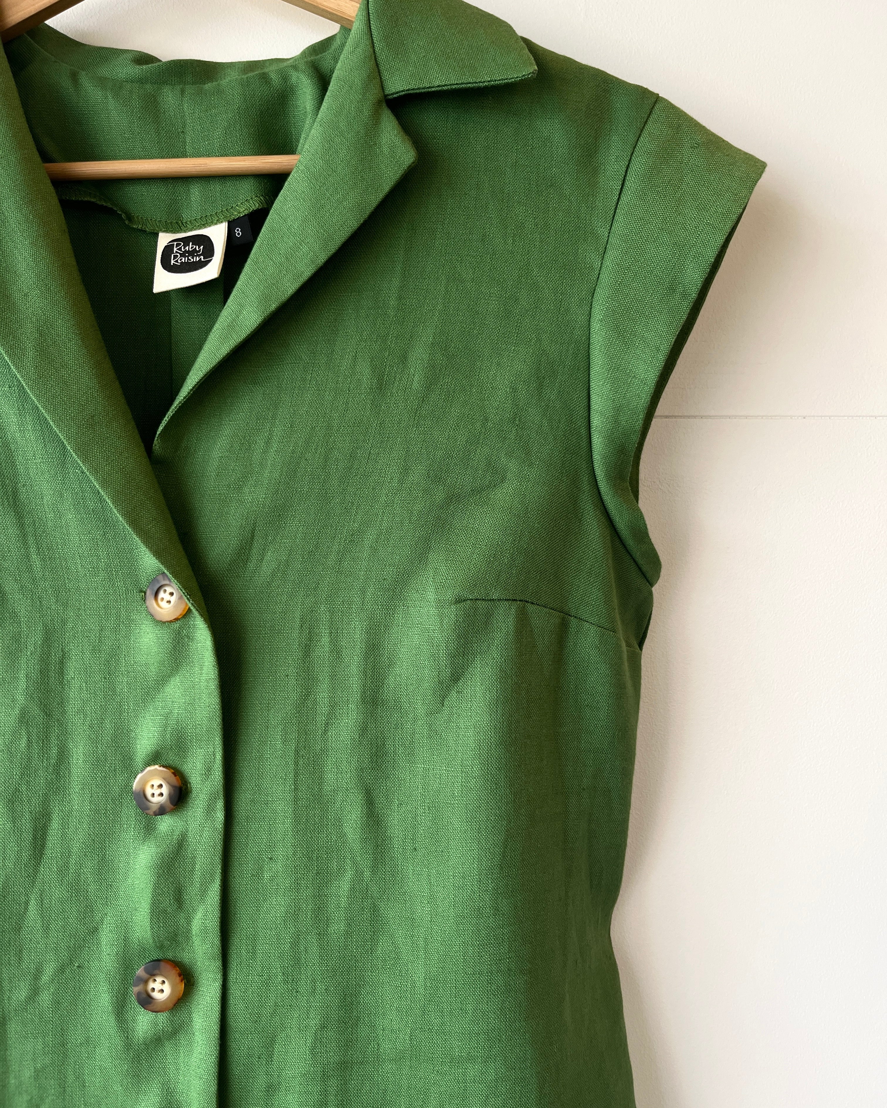 Easy Shirt Dress Seagrass