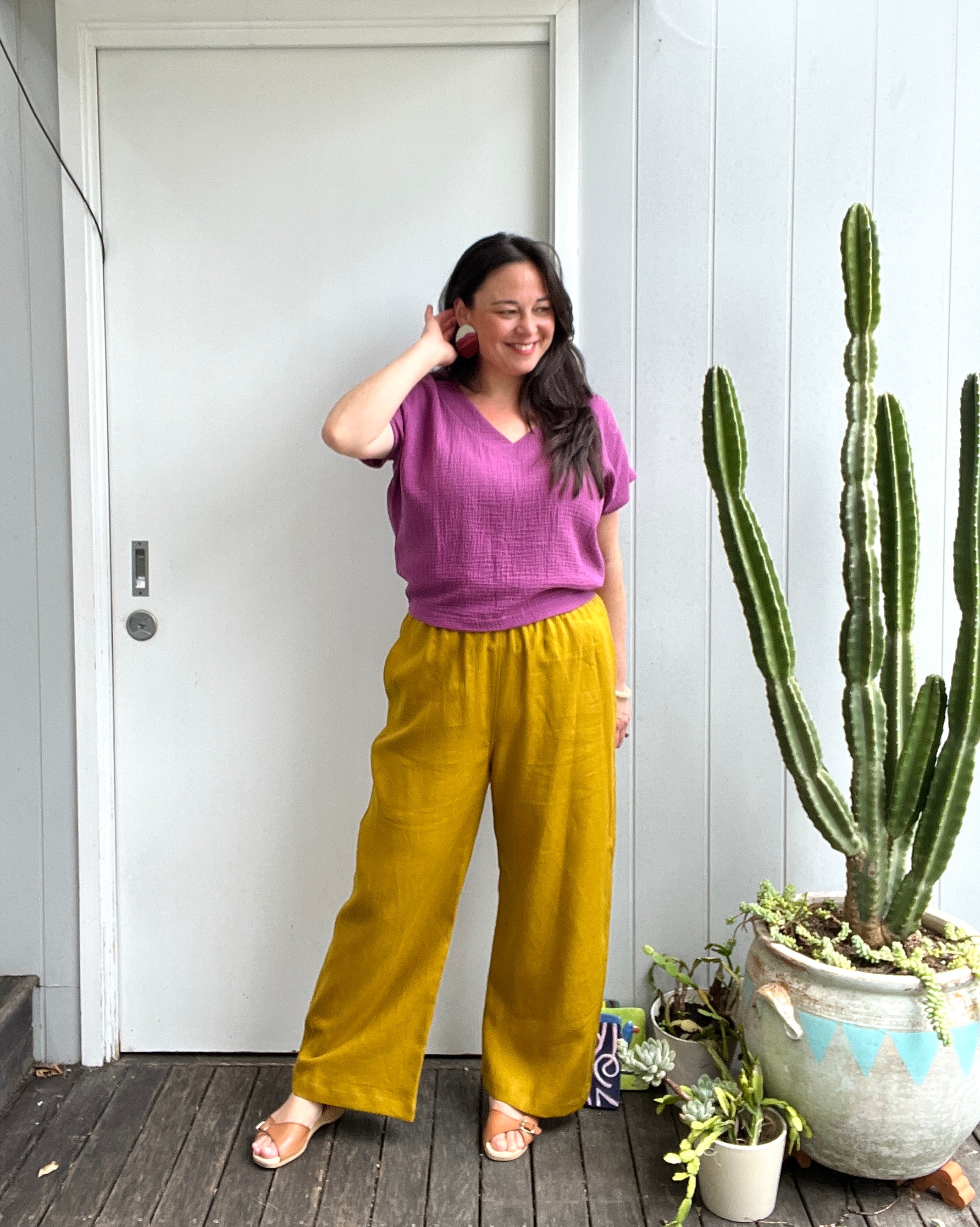 Katie Pants Chartreuse