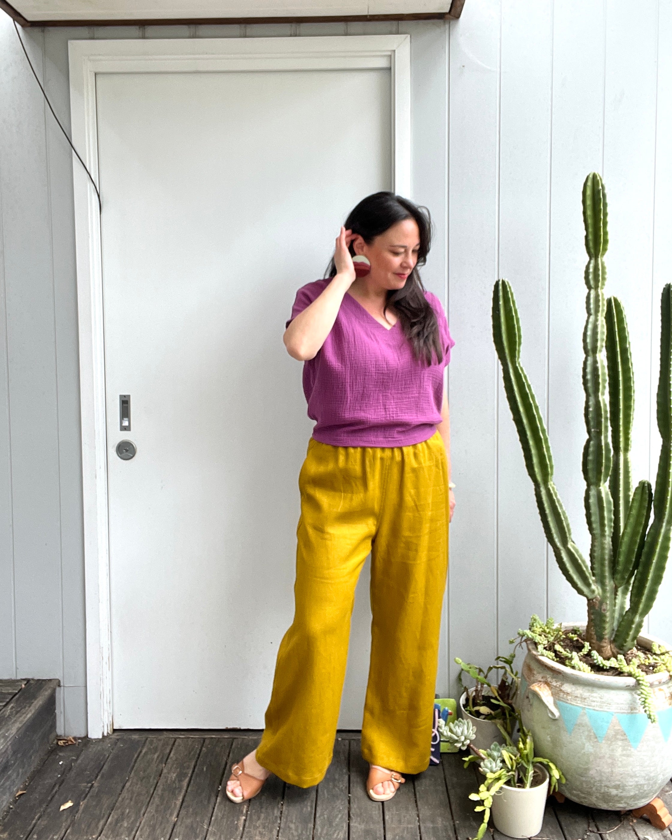 Katie Pants Chartreuse