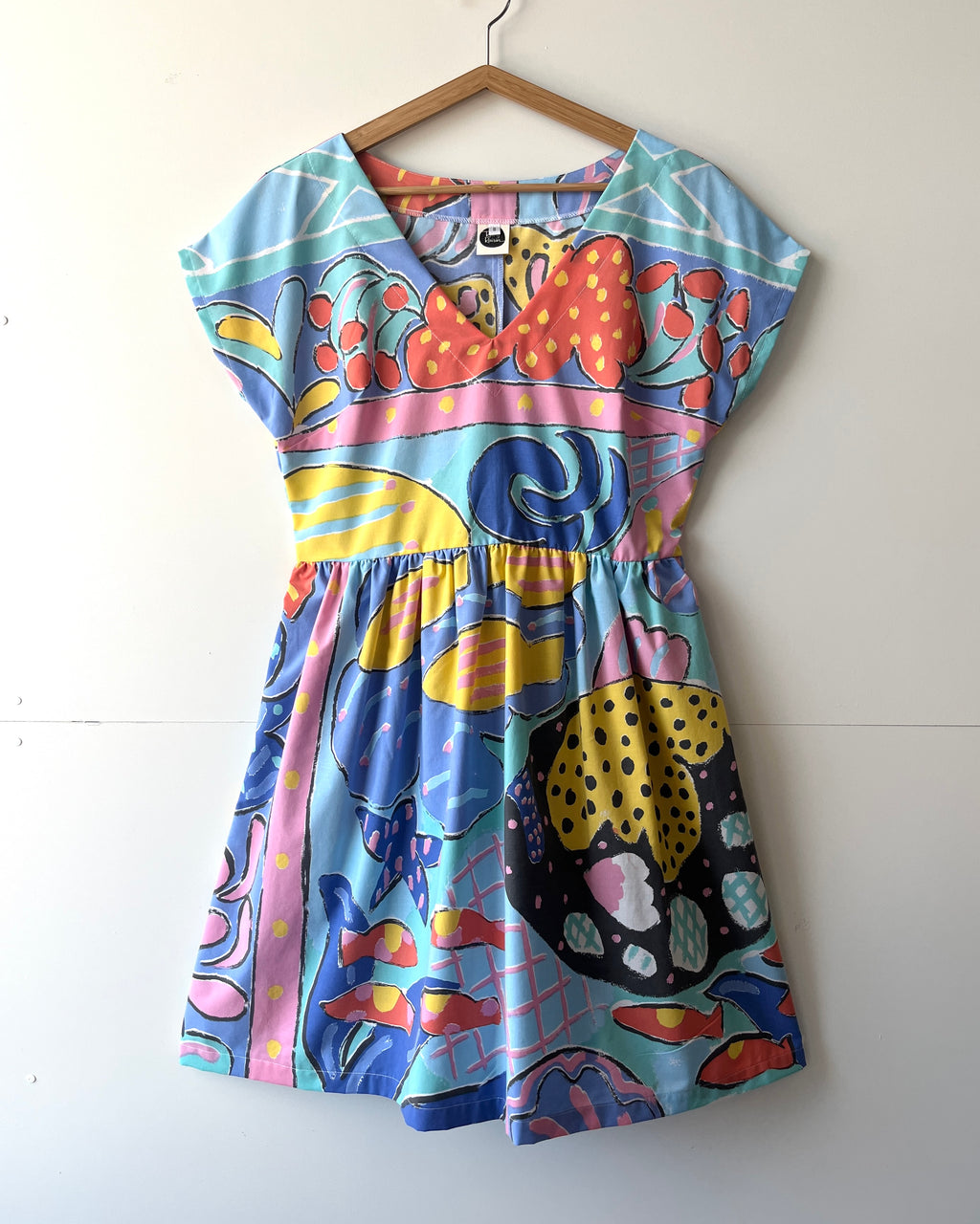 Lucy Dress Vintage Ken Done Fish 8