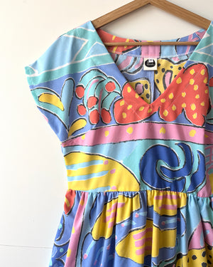 Lucy Dress Vintage Ken Done Fish 8