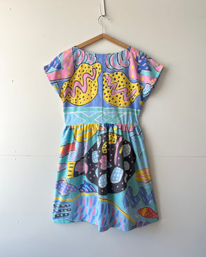 Lucy Dress Vintage Ken Done Fish 8