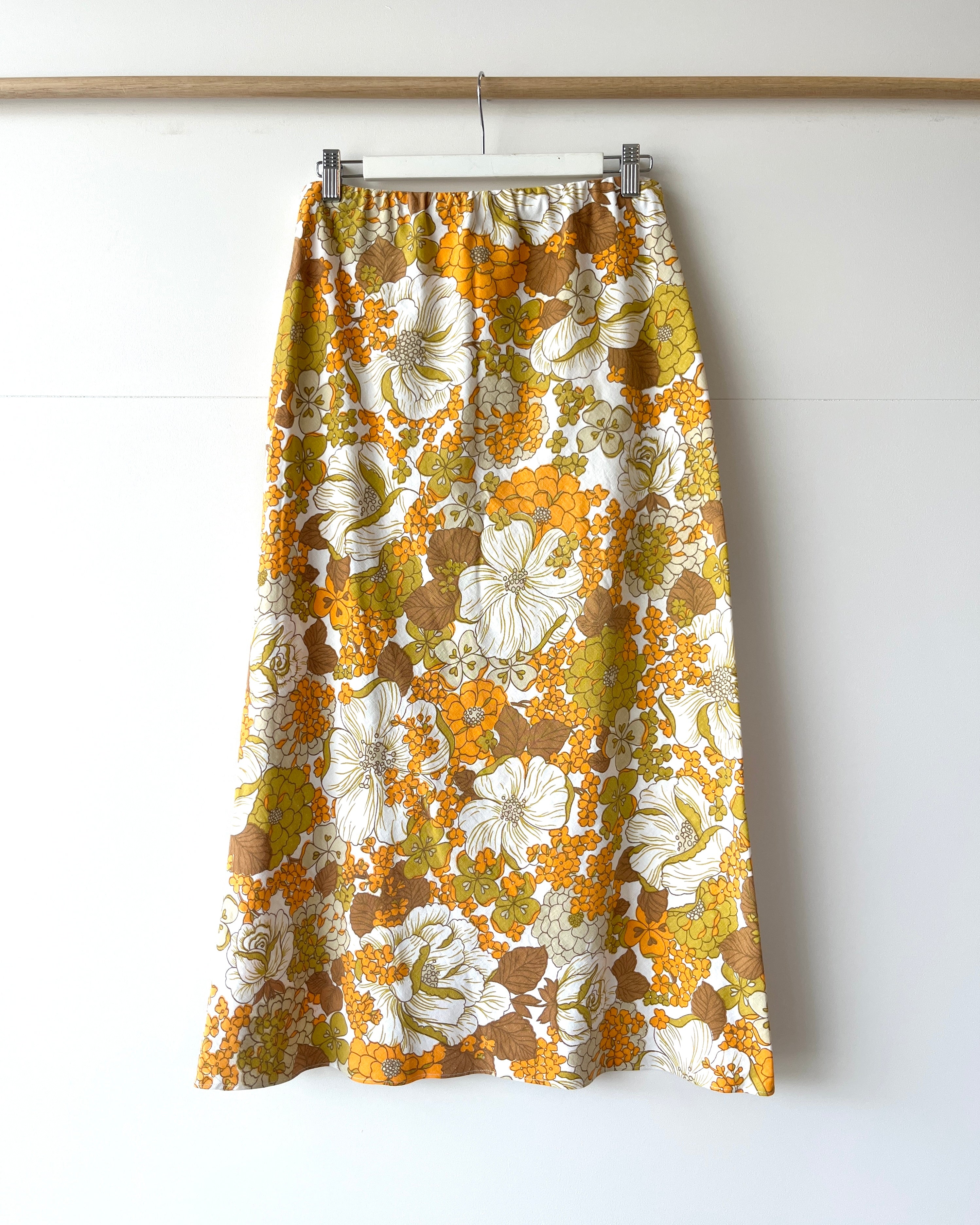 Betsy Bias Skirt Vintage Hydrangea 10