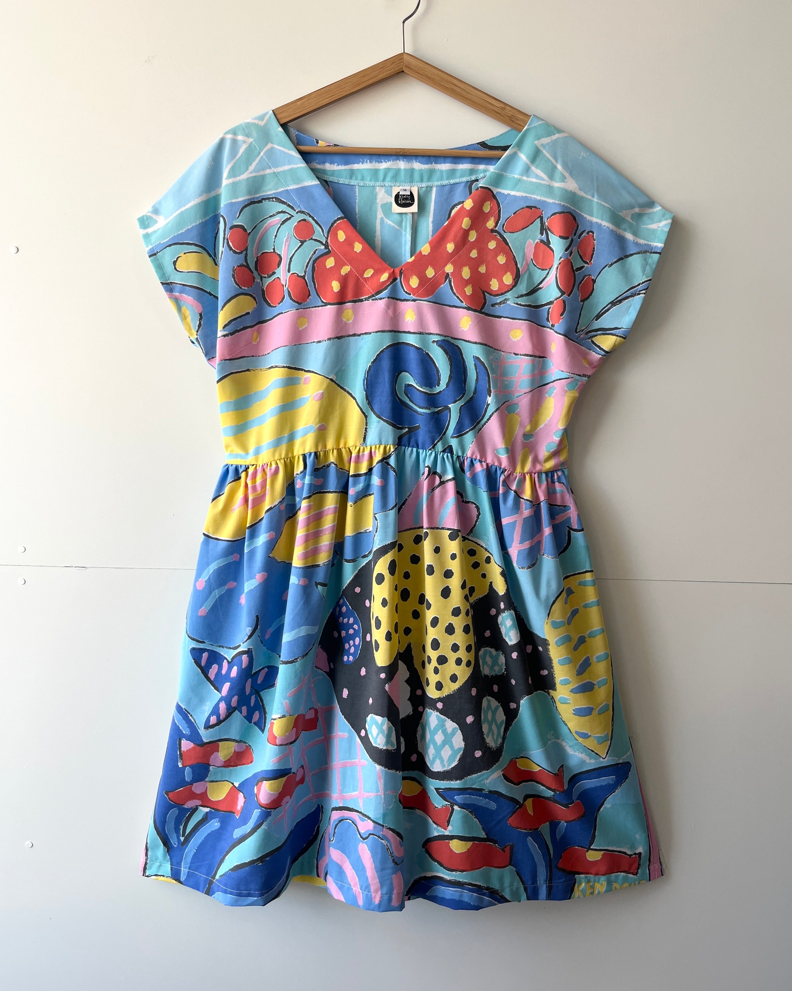 Lucy Dress Vintage Ken Done Fish 14