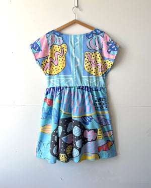 Lucy Dress Vintage Ken Done Fish 14