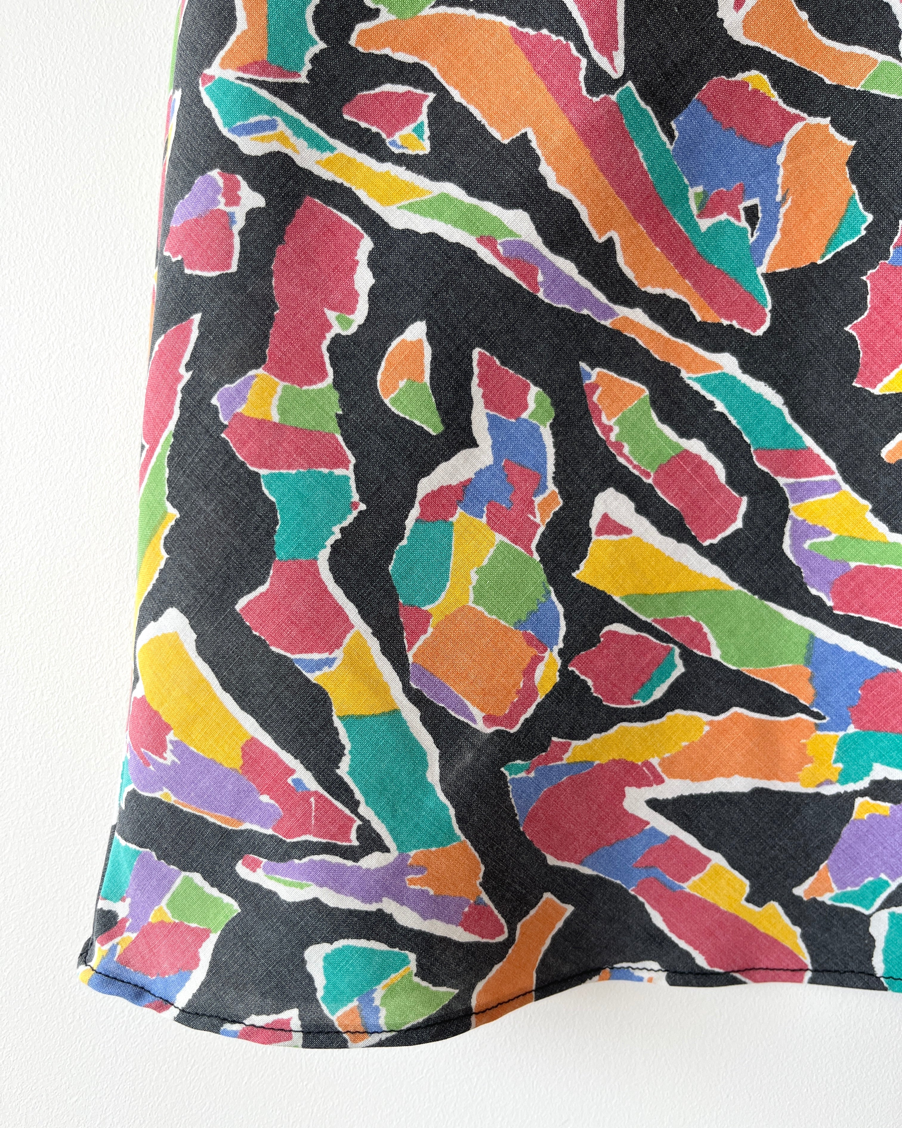 Betsy Bias Skirt Vintage Jenny Kee Opal 12, 14