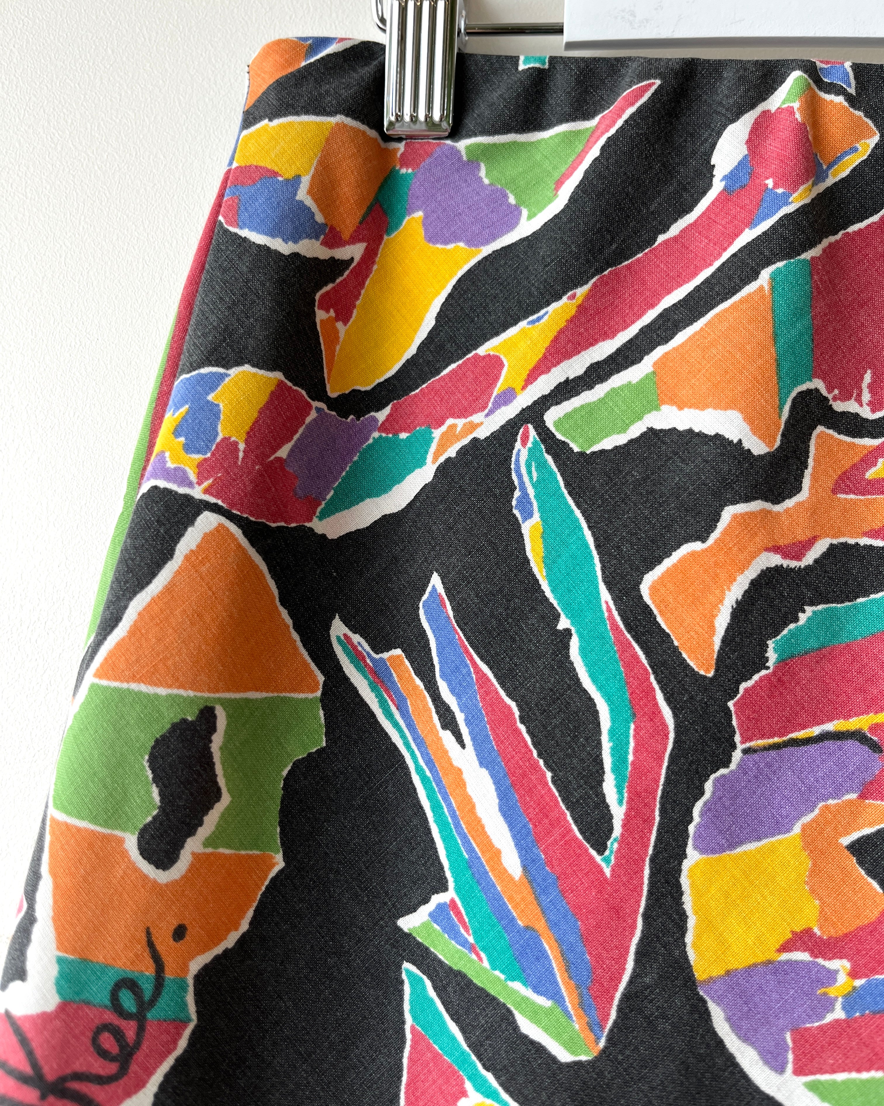 Betsy Bias Skirt Vintage Jenny Kee Opal 12, 14