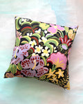 Cushion Vintage Night Bloom SINGLE with black