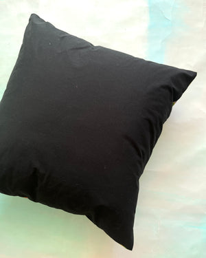 Cushion Vintage Night Bloom SINGLE with black